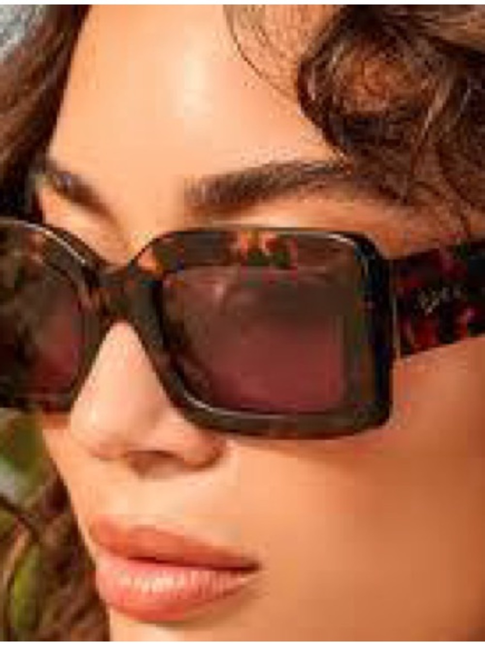 Diff Eyewear Tortoiseshell Rectangle Sunglasses - Brown Tones